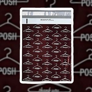 25 14x17 Posh Thank You Poly Mailers large size